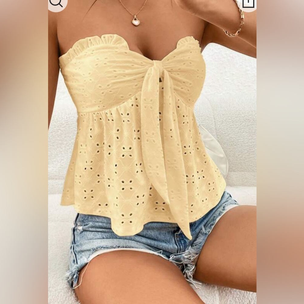 NEVER WORN STRAPLESS TUBE TOP